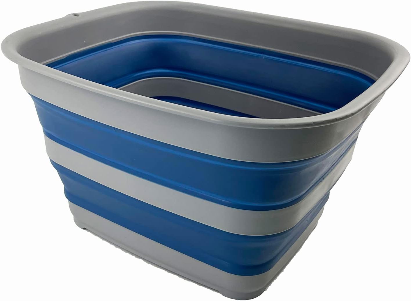 SAMMART 15L Collapsible Tub - Foldable Dish Tub - Portable Washing Basin - Space Saving Plastic Washtub (White/Grey)   Import  Single ASIN  Import  Multiple ASIN ×Product customization General Description Gallery Reviews Variations A - Amazing Gadgets Outlet