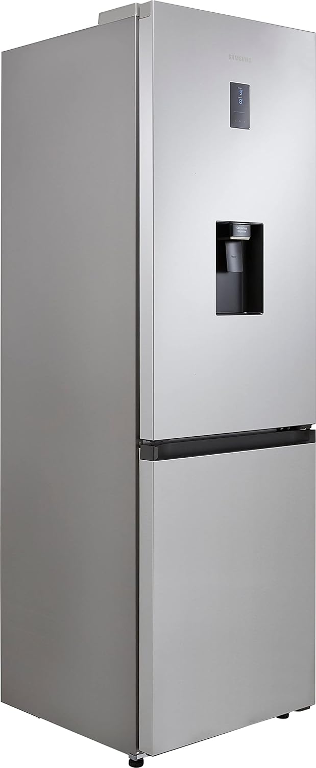 Samsung 4 Series Frost Free Classic Fridge Freezer, with Non Plumbed Water Dispenser, Wine Shelf and Big Door Bins, SpaceMax and All Around Cooling Technologies, White, RB34C652DWW/EU - Amazing Gadgets Outlet