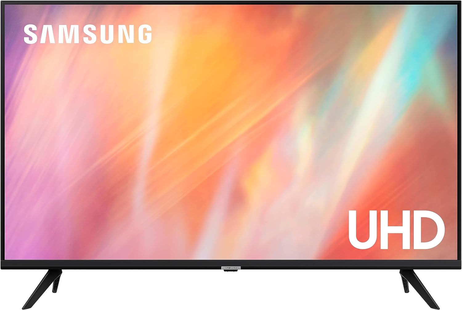 Samsung 43 Inch AU7020 UHD HDR 4K Smart TV (2023) - Crystal UHD 4K Smart TV With HDR Picture, Adaptive Sound Lite, PurColour Colour Technology & Q - Symphony Sound - Compatible With Alexa - Amazing Gadgets Outlet