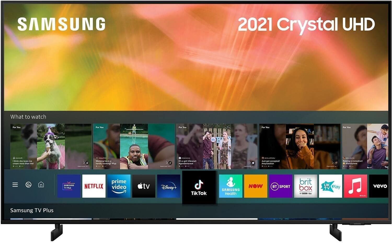 Samsung 43 Inch BU8000 UHD Crystal 4K Smart TV (2022) - Airslim Design With Alexa & Smart TV Streaming Built In, Object Tracking Sound, Contrast Enhancer, Boundless Screen & Adjustable Stand   Import  Single ASIN  Import  Multiple ASIN ×Product c - Amazing Gadgets Outlet