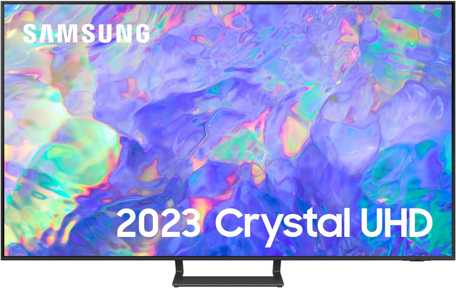 Samsung 50 Inch CU8500 4K UHD Smart TV (2023) - Air Slim Design TV With Centre Stand & Alexa Built In, 4K Crystal Processor, Object Tracking Sound, Multi View, Gaming TV Hub & Smart TV Content - Amazing Gadgets Outlet