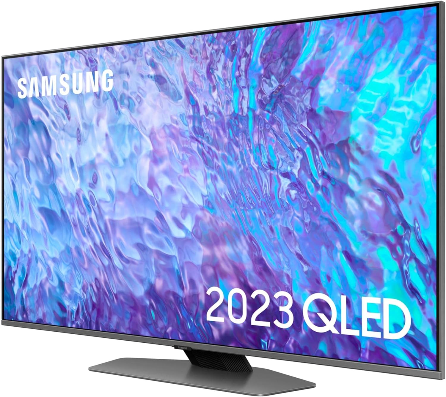 Samsung 55 Inch Q80C 4K QLED HDR Smart TV (2023) - Neural Quantum 4K Processor With Direct Full Array Mini LEDs, Dolby Atmos Audio, Quantum HDR & Quantum Dot Colour Technology, With Alexa & AI Sound - Amazing Gadgets Outlet