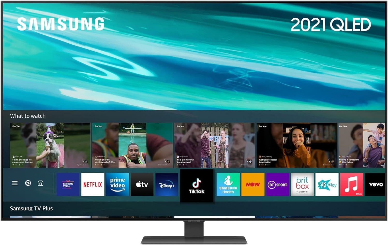 Samsung 55 Inch Q80C 4K QLED HDR Smart TV (2023) - Neural Quantum 4K Processor With Direct Full Array Mini LEDs, Dolby Atmos Audio, Quantum HDR & Quantum Dot Colour Technology, With Alexa & AI Sound - Amazing Gadgets Outlet