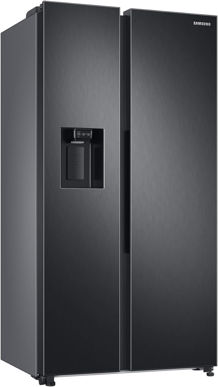 Samsung 7 Series American Style Fridge Freezer, With Wine Shelf, Twin Cooling and Spacemax Tachnology, Features Plumbed Water and Ice, Freestanding, Black, RS68CG883EB1EU - Amazing Gadgets Outlet