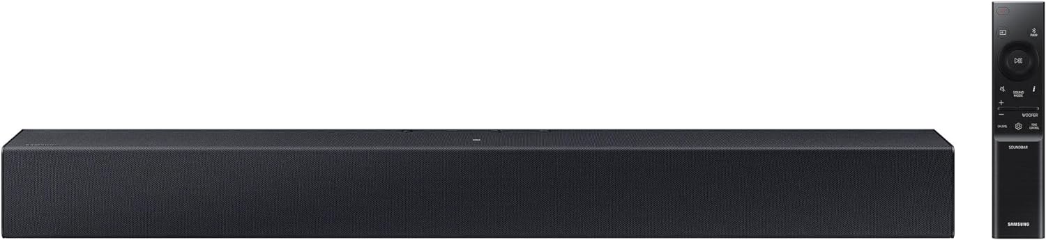 Samsung C400 2.0ch 270W Soundbar Speaker (2023) - Bluetooth Soundbar with 4 Speakers, Surround Sound Expansion mode - Amazing Gadgets Outlet