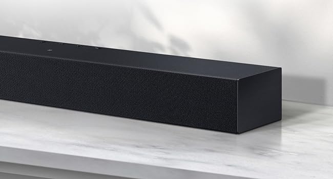 Samsung C400 2.0ch 270W Soundbar Speaker (2023) - Bluetooth Soundbar with 4 Speakers, Surround Sound Expansion mode - Amazing Gadgets Outlet