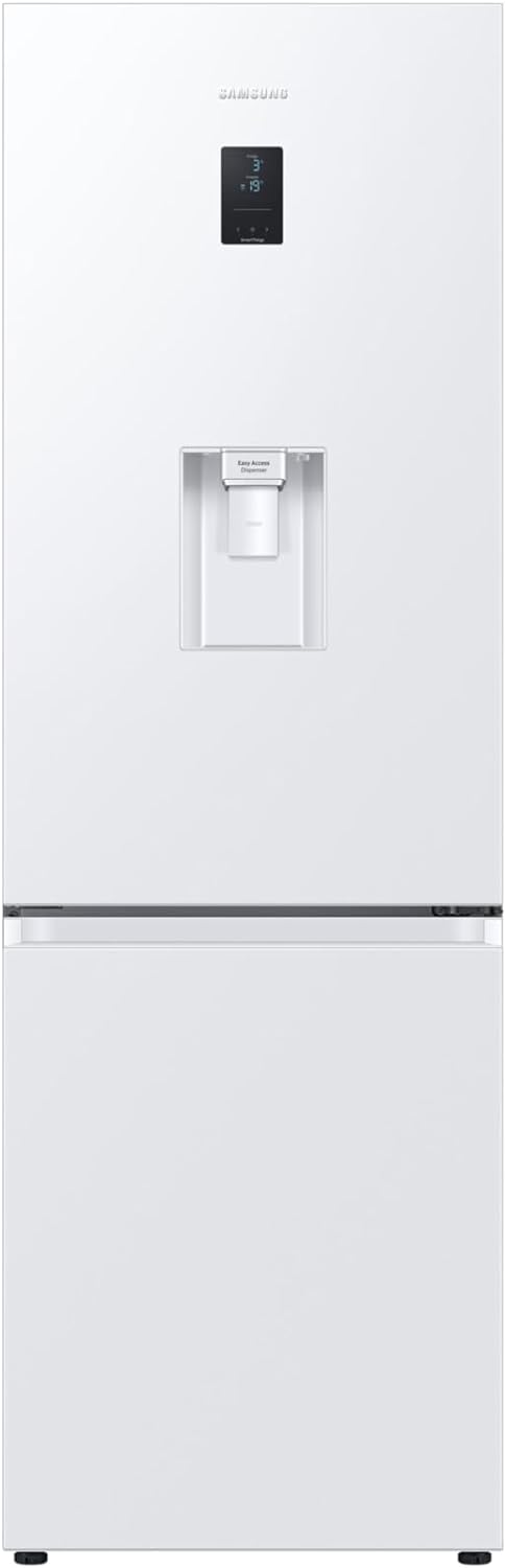 Samsung Classic Fridge Freezer, with Wine Shelf, Features Big Door Bin, All Around Cooling and SpaceMax Technologies, Silver, 7 Series, RB34C652ESA/EU - Amazing Gadgets Outlet