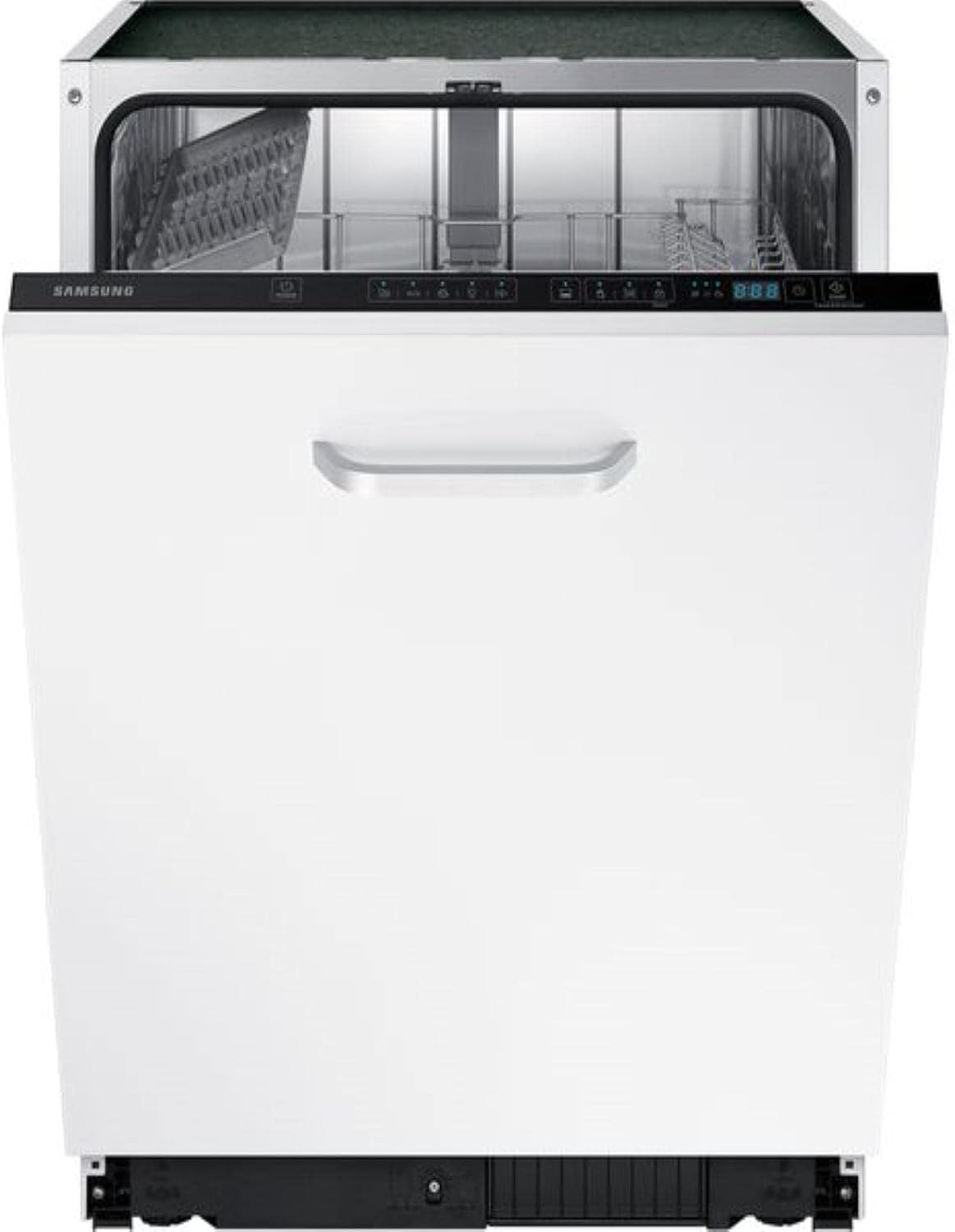 Samsung DW60M5050BB Fully Integrated Standard Dishwasher - Black Control Panel with Fixed Door Fixing Kit - Amazing Gadgets Outlet