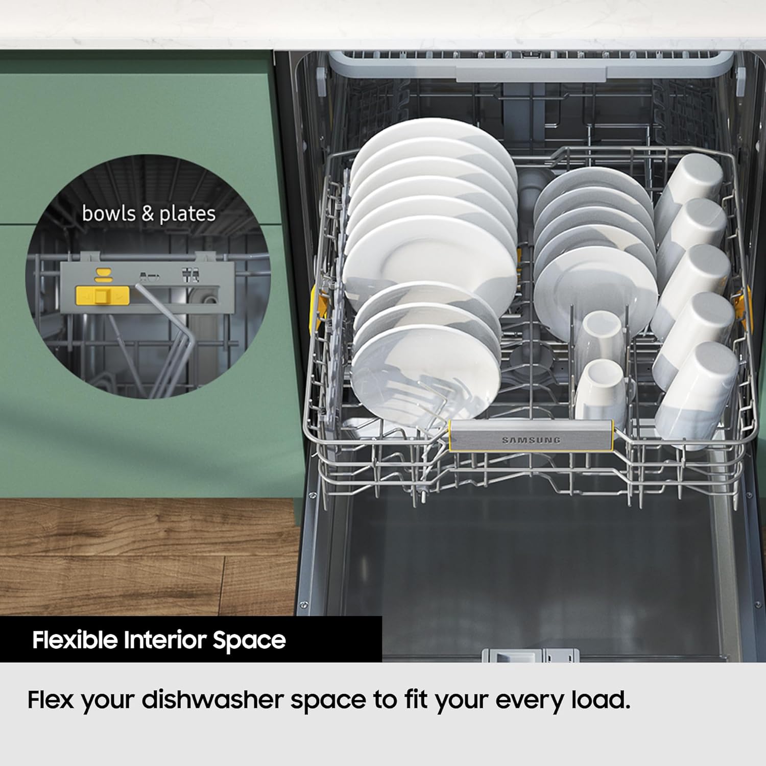 Samsung DW60M5050FS/EU Series 5 Dishwasher, Freestanding, Full Size, 13 Place Settings - Amazing Gadgets Outlet