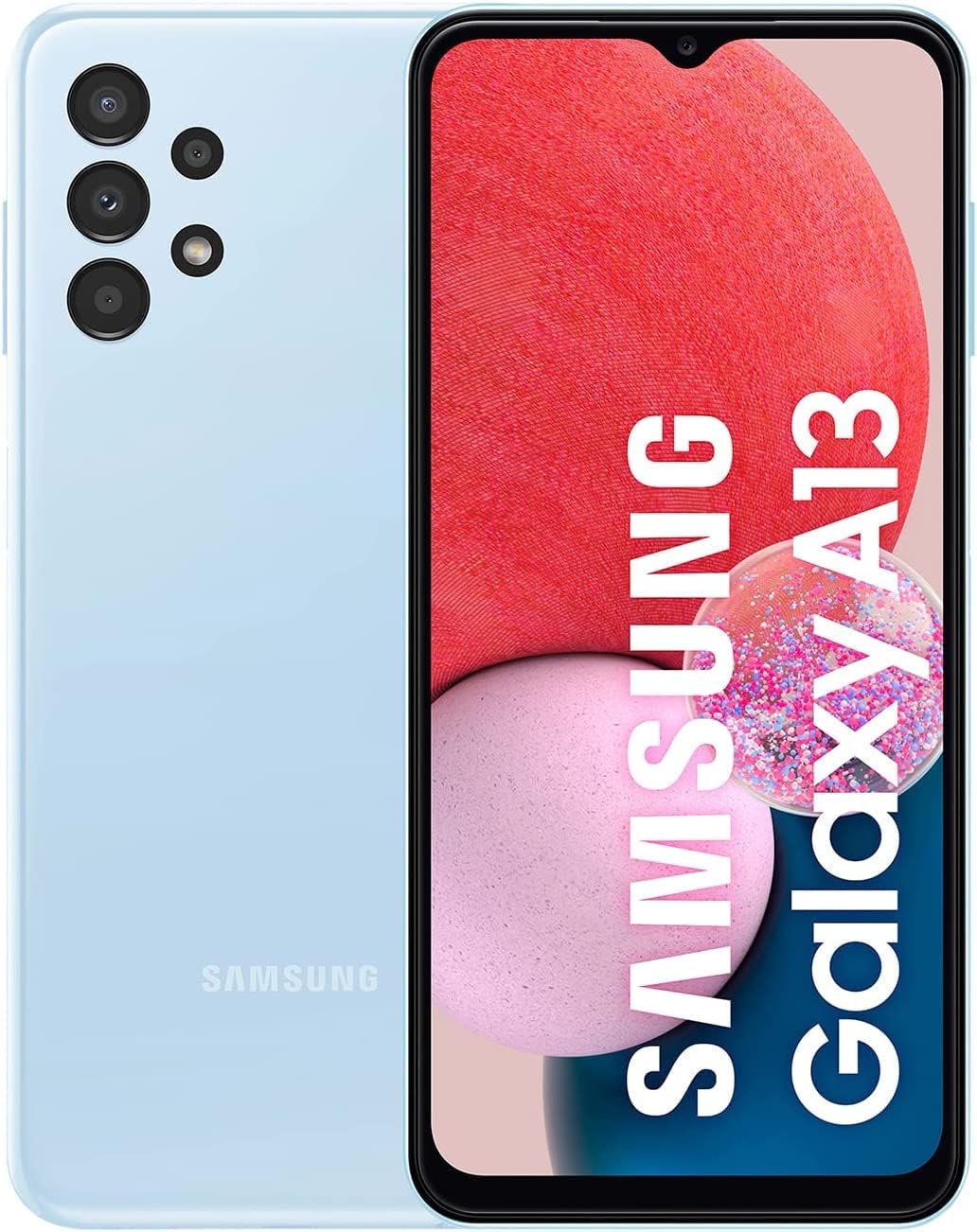 Samsung Galaxy A13 16.8 cm (6.6") Dual SIM 4G USB Type - C 3 GB 32 GB 5000 mAh Blue   Import  Single ASIN  Import  Multiple ASIN ×Product customization General Description Gallery Reviews Variations Additional details Product Tags - Amazing Gadgets Outlet