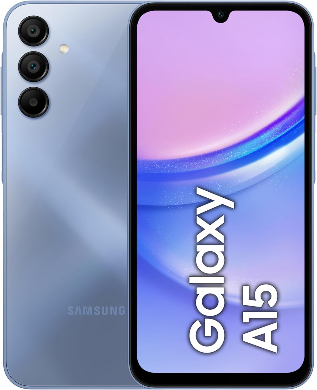 Samsung Galaxy A15 Factory Unlocked Android Smartphone , 128GB, Fast Charging, Yellow, 3 Year Manufacturer Extended Warranty (UK Version) - Amazing Gadgets Outlet