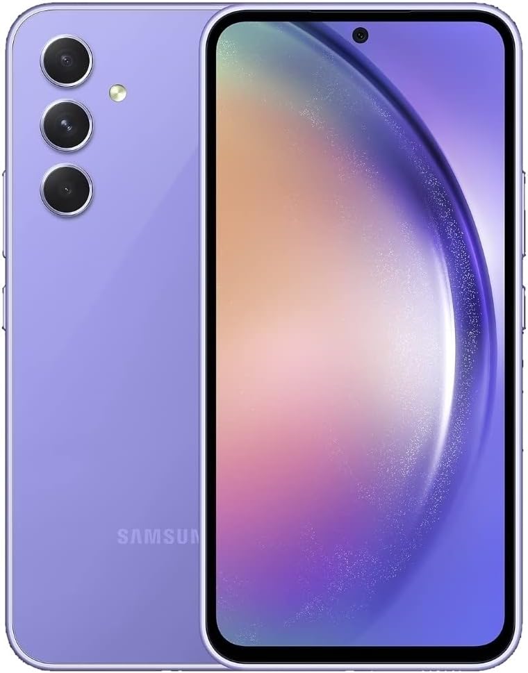 SAMSUNG Galaxy A54 256GB 5G Mobile Phone - Awesome VioleT, SM - A546BLVDEUB/2 - Amazing Gadgets Outlet