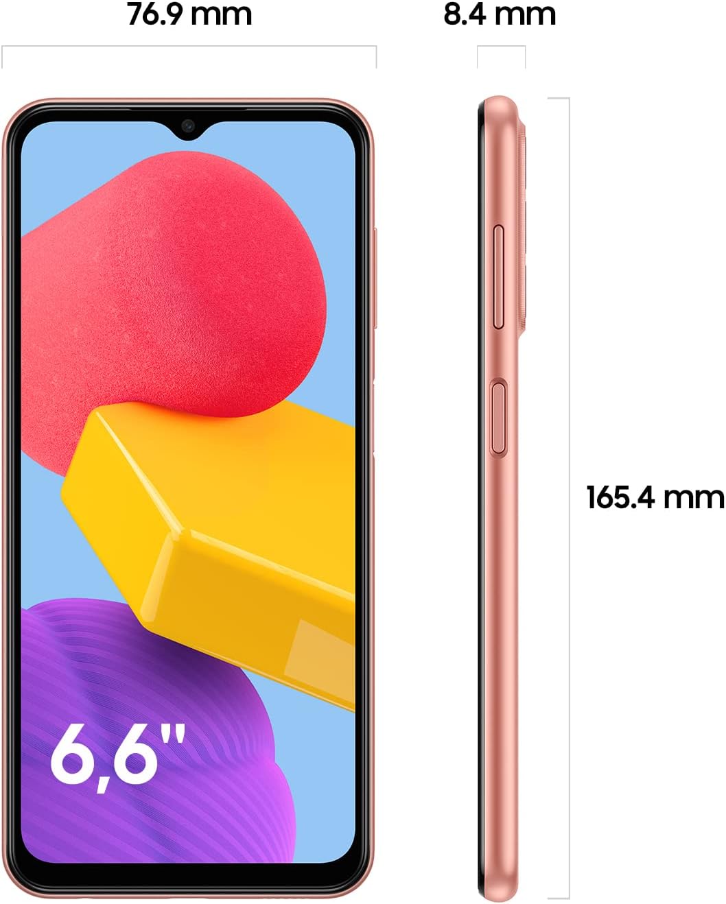 Samsung Galaxy M13 Mobile Phone SIM Free Android Smartphone 4GB RAM 64GB Storage, Orange Copper   Import  Single ASIN  Import  Multiple ASIN ×Product customization General Description Gallery Reviews Variations Additional details Pro - Amazing Gadgets Outlet