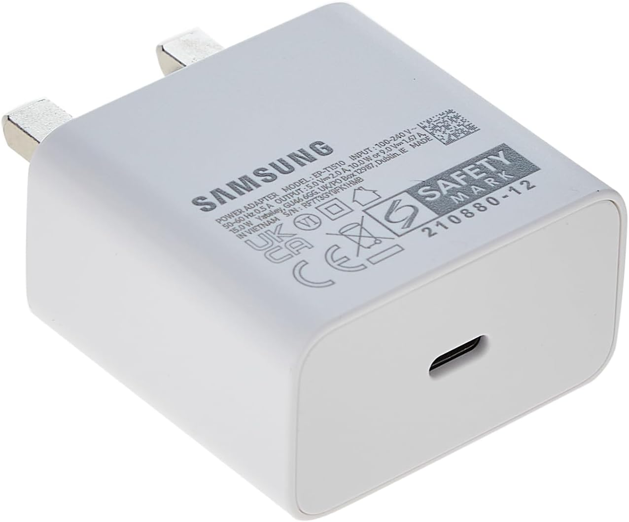 Samsung Galaxy Official 25W Super Fast Charging Travel Adapter (with USB - C to C Data Cable), White   Import  Single ASIN  Import  Multiple ASIN ×Product customization General Description Gallery Reviews Variations Additional details - Amazing Gadgets Outlet