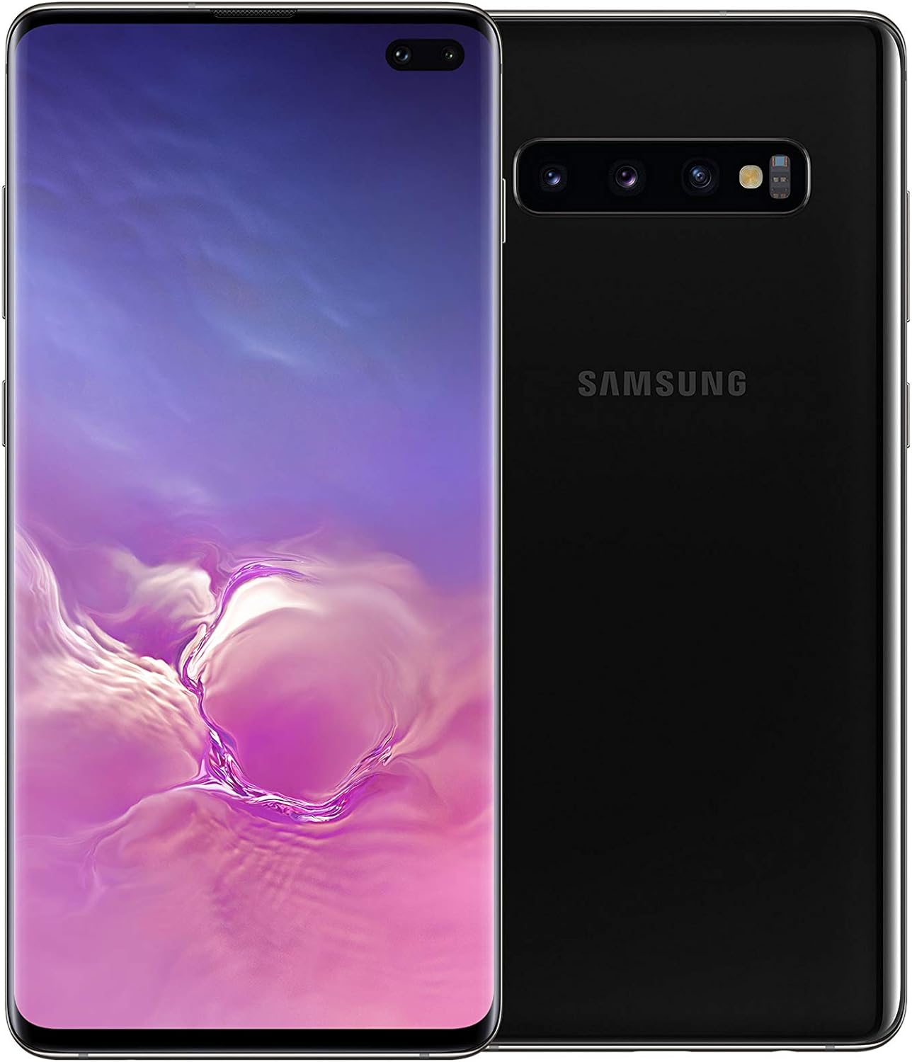 Samsung Galaxy S10+ Mobile Phone; Sim Free Smartphone - Prism White, (UK Version) - Amazing Gadgets Outlet