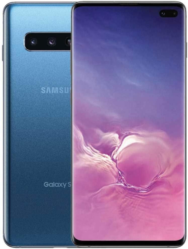 Samsung Galaxy S10+ Mobile Phone; Sim Free Smartphone - Prism White, (UK Version) - Amazing Gadgets Outlet