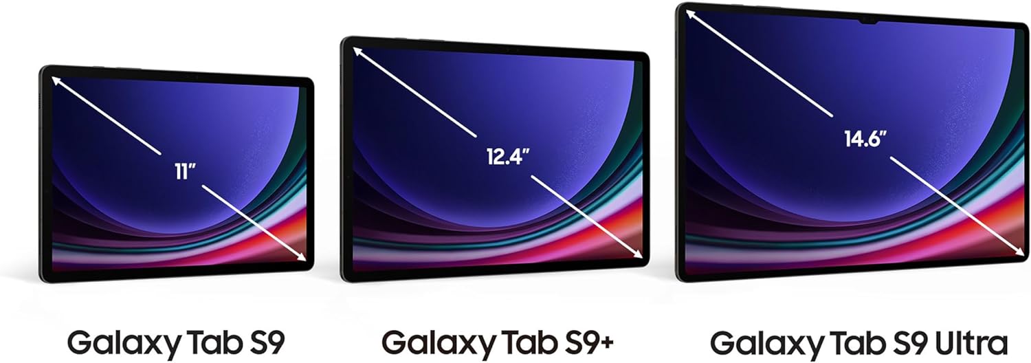 Samsung Galaxy Tab S9 WiFi Android Tablet, 128GB Storage, S Pen Included, Unlocked, Graphite, 3 Year Extended Warranty (UK Version)   Import  Single ASIN  Import  Multiple ASIN ×Product customization General Description Gallery Revie - Amazing Gadgets Outlet