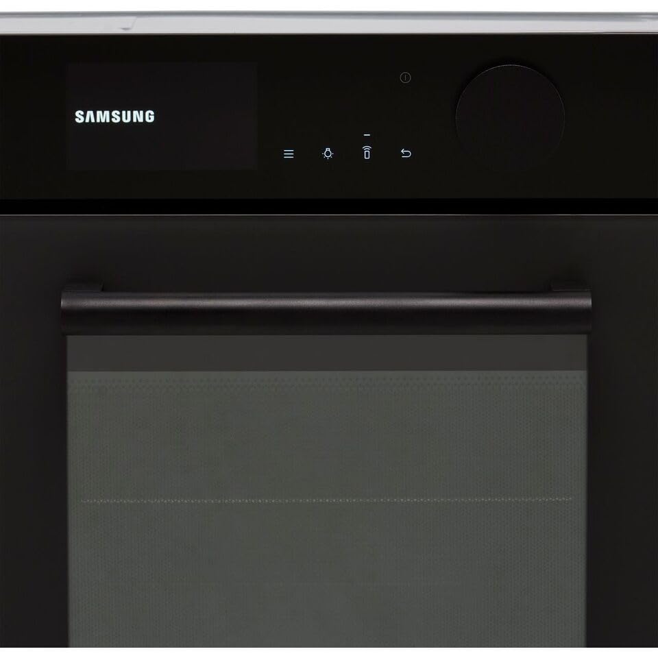 Samsung Infinite NQ50T9539BD Wifi Connected Built In Compact Electric Single Oven with Microwave Function - Satin Grey - Amazing Gadgets Outlet