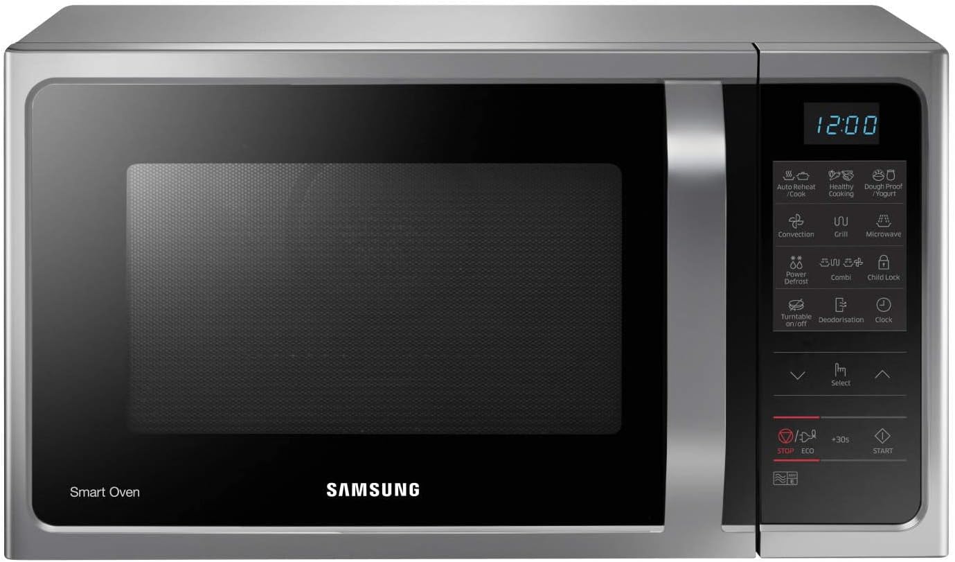 Samsung MC28H5013AS Combination Microwave, 1400W, 28 Litre, Silver - Amazing Gadgets Outlet