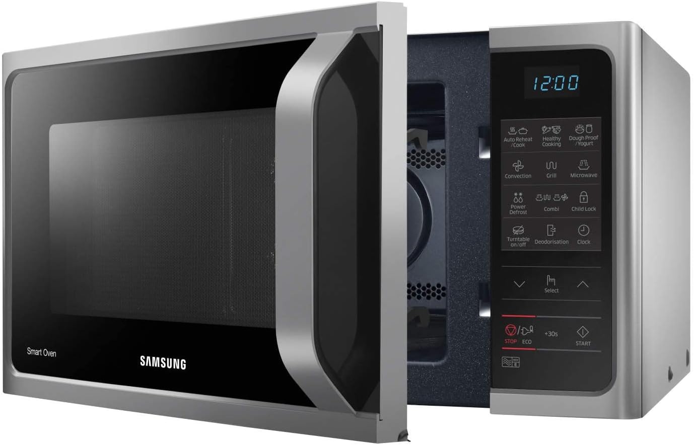 Samsung MC28H5013AS Combination Microwave, 1400W, 28 Litre, Silver - Amazing Gadgets Outlet