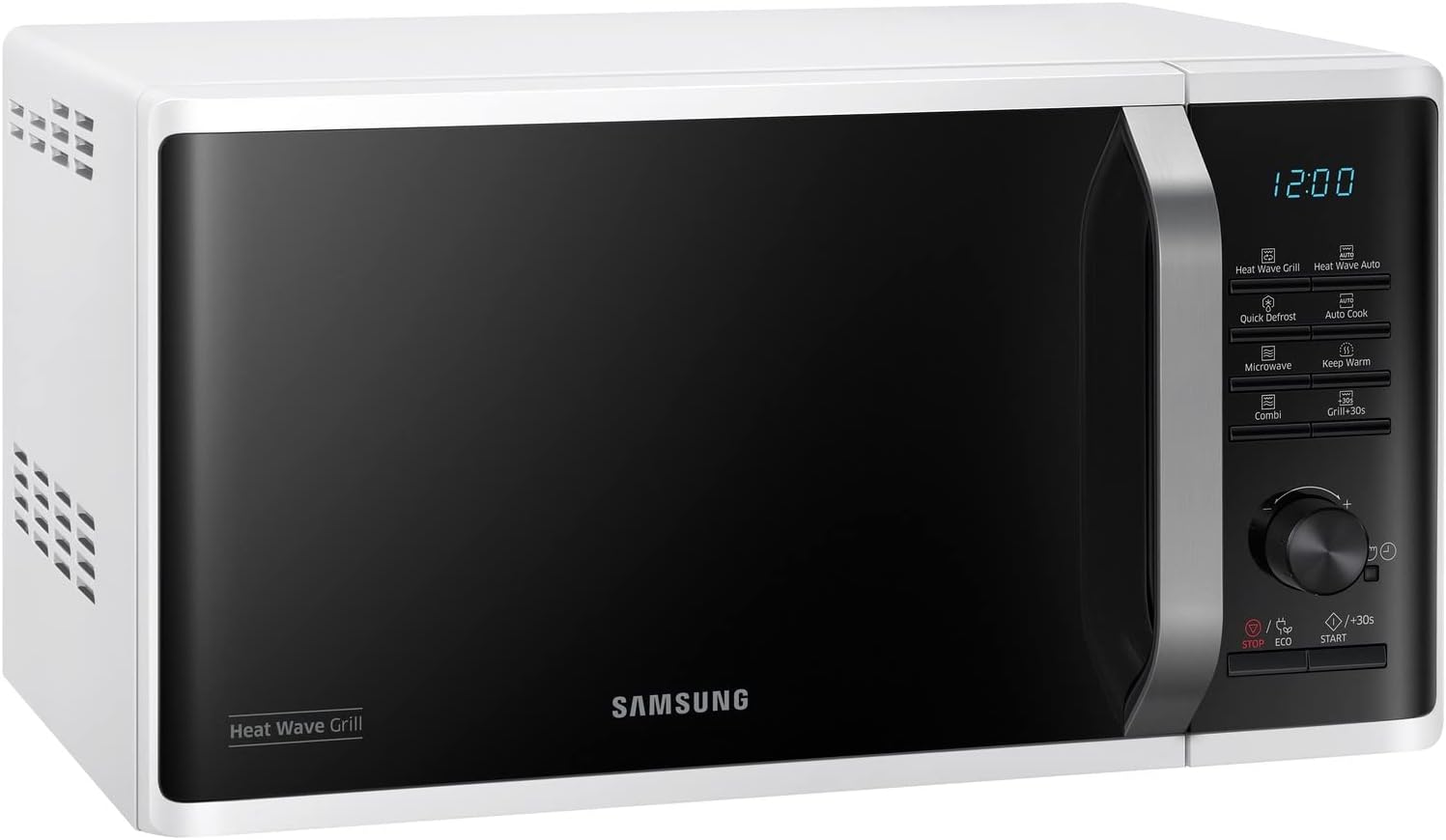 Samsung MG23K3575AW Microwave Grill, 800W Power, 23 Litre, White - Amazing Gadgets Outlet