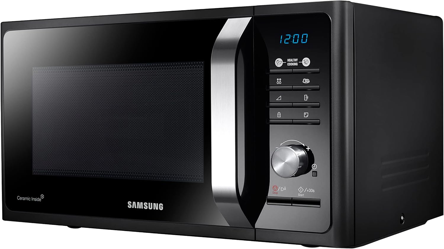 Samsung MS23F301TFK Microwave Oven, 800W, 23 Litre, Black - Amazing Gadgets Outlet