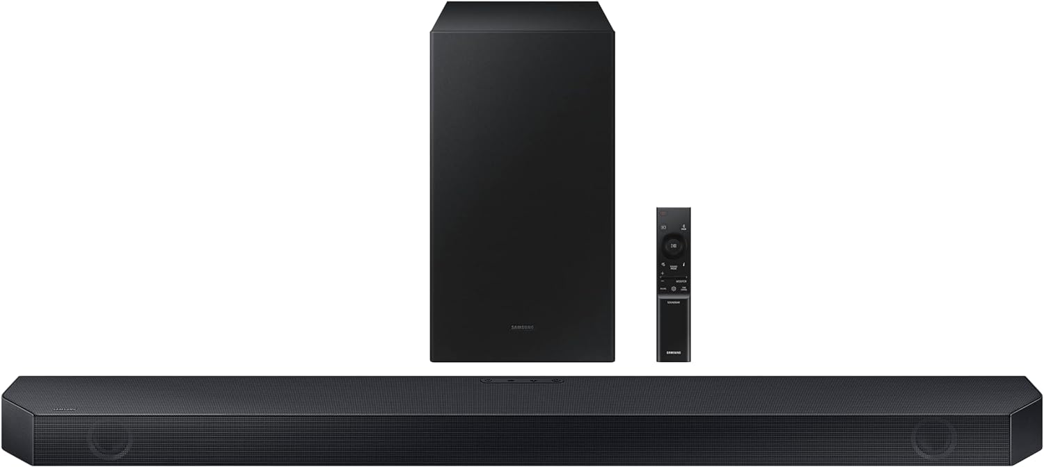 Samsung Q - Symphony Q60C with 7 built - in speakers Dolby Atmos and Virtual DTS:X Soundbar - Amazing Gadgets Outlet