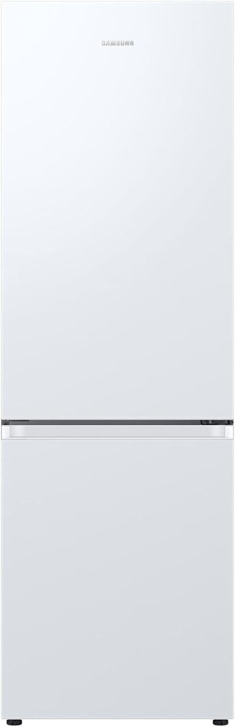 Samsung RB34T602EWW/EU Freestanding Fridge Freezer, Frost Free, 340L capacity, 60cm wide, White, Decibel rating: 35, EU Acoustic Class: B - Amazing Gadgets Outlet