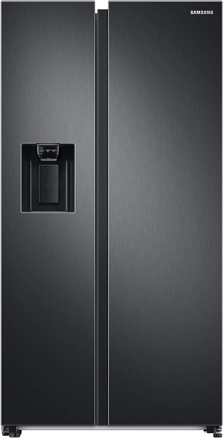 Samsung RS68A8830B1/EU Side by Side American Fridge Freezer with SpaceMax Technology 634 litre, Black Stainless - Amazing Gadgets Outlet