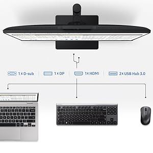 Samsung S24A400VEU - S40VA Series - LED monitor - 24" - 1920 x 1080 Full HD (1080p) @ 75 Hz - IPS - 250 cd/m² - 1000:1 - 5 ms - HDMI, VGA, DisplayPort - speakers - black - Amazing Gadgets Outlet