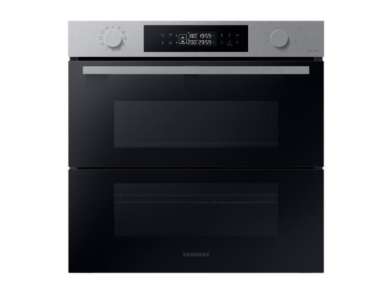 Samsung Series 4 Dual Cook Flex Smart Oven with Pyrolytic Cleaning, Colour: Stainless Steel, NV7B45305AS - Amazing Gadgets Outlet