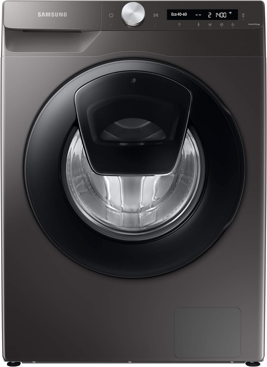 Samsung Series 5 DV80TA020AX/EU with OptimalDry™, Freestanding Heat Pump Tumble Dryer & Series 5+ WW90T554DAN/S1 with AddWash™ Freestanding Washing Machine, 9 kg 1400 rpm, Graphite, A Rated - Amazing Gadgets Outlet