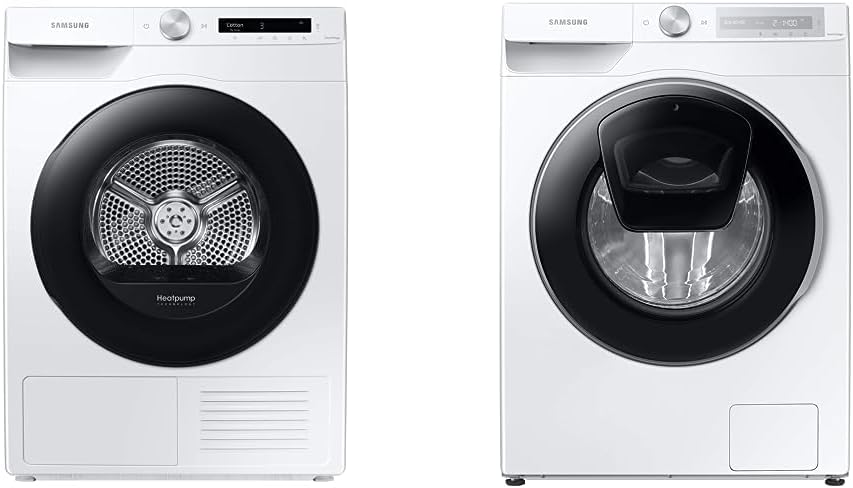 Samsung Series 5+ DV90T5240AW/S1 with OptimalDry™, Freestanding Heat Pump Tumble Dryer, 9 kg, White, A+++ Rated - Amazing Gadgets Outlet