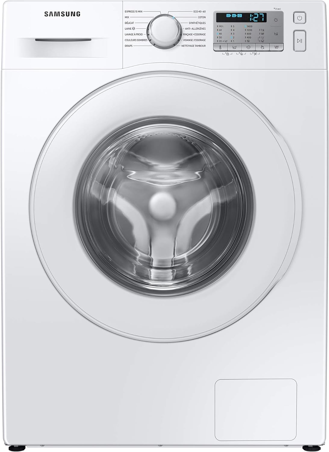 Samsung Series 5 WW70TA046TE/EU with ecobubble™ Freestanding Washing Machine, 7 kg 1400 rpm, White, B Rated - Amazing Gadgets Outlet