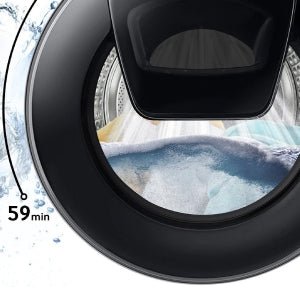 Samsung Series 6 WD90T654DBN/S1 with AddWash™ Freestanding Washer Dryer, 9/6 kg 1400 rpm, Graphite, E Rated - Amazing Gadgets Outlet