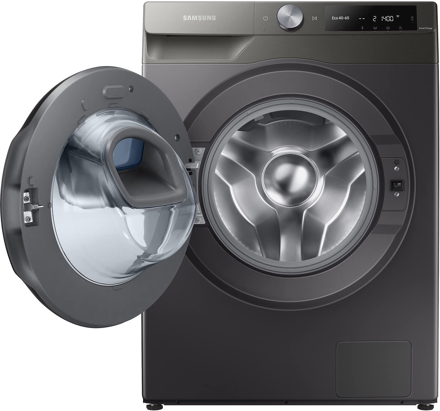 Samsung Series 6 WD90T654DBN/S1 with AddWash™ Freestanding Washer Dryer, 9/6 kg 1400 rpm, Graphite, E Rated - Amazing Gadgets Outlet