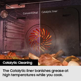 Samsung Single Fan Oven with Catalytic Cleaning, Colour: Stainless Steel, NV68A1140BS - Amazing Gadgets Outlet