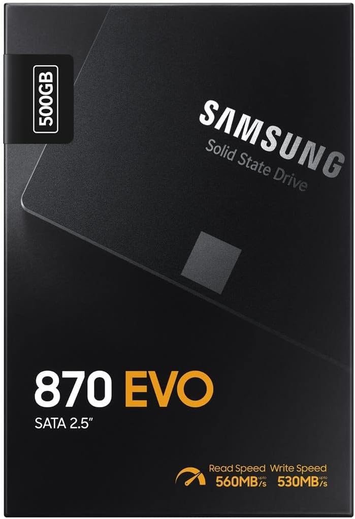 Samsung SSD 870 EVO, 4 TB, Form Factor 2.5 Inch, Intelligent Turbo Write, Magician 6 Software, Black   Import  Single ASIN  Import  Multiple ASIN ×Product customization General Description Gallery Reviews Variations Additional detail - Amazing Gadgets Outlet
