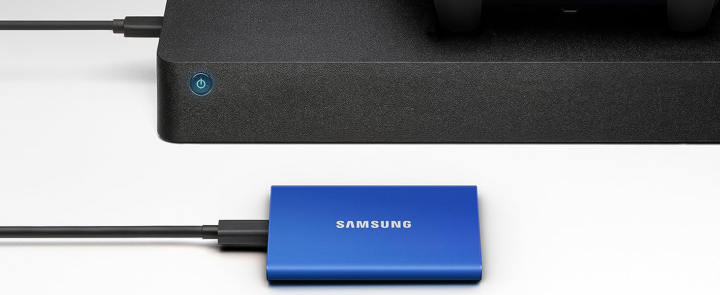 Samsung T7 Portable SSD - 2 TB - USB 3.2 Gen.2 External SSD Titanium Grey (MU - PC2T0T/WW)   Import  Single ASIN  Import  Multiple ASIN ×Product customization General Description Gallery Reviews Variations Additional details Product Ta - Amazing Gadgets Outlet