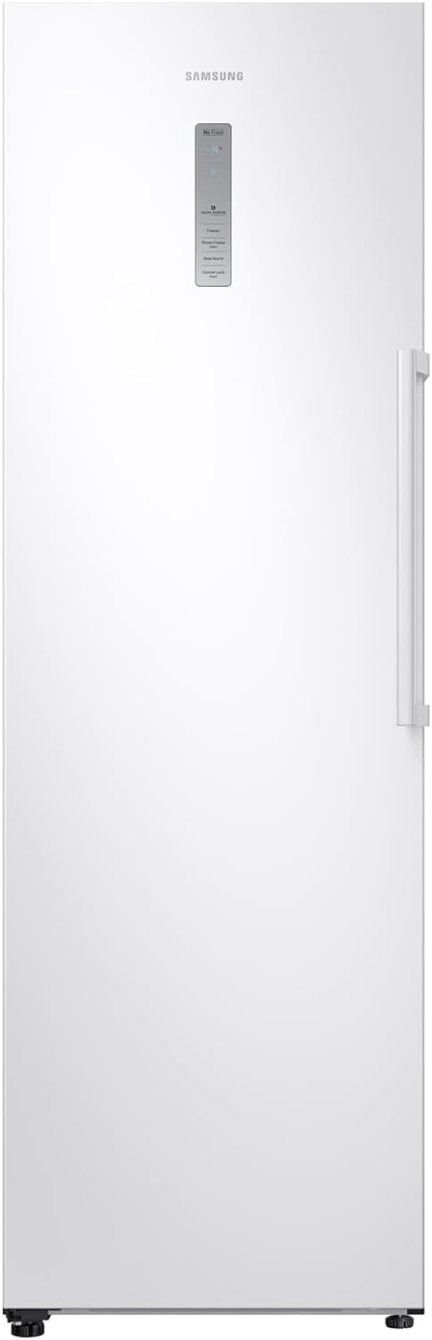 Samsung Tall One Door Freezer, With Wi - Fi Embedded & SmartThings, Slim Ice Maker, No Frost, All - around Cooling, White, RZ32C7BDEWW/EU - Amazing Gadgets Outlet
