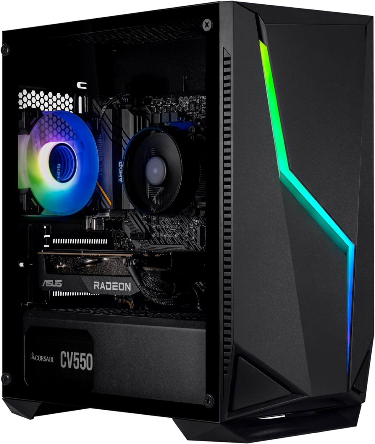 SCAN Argen Gaming PC | NVIDIA GeForce RTX 4060 Graphics Card | 1TB SSD | AMD Ryzen 5 5500 CPU | 16GB DDR4 RAM | Windows 11 & Xbox Gamepass Ultimate - Amazing Gadgets Outlet