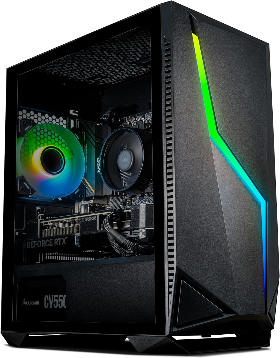 SCAN Argen Gaming PC | NVIDIA GeForce RTX 4060 Graphics Card | 1TB SSD | AMD Ryzen 5 5500 CPU | 16GB DDR4 RAM | Windows 11 & Xbox Gamepass Ultimate - Amazing Gadgets Outlet