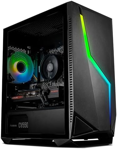 SCAN Argen Gaming PC | NVIDIA GeForce RTX 4060 Graphics Card | 1TB SSD | AMD Ryzen 5 5500 CPU | 16GB DDR4 RAM | Windows 11 & Xbox Gamepass Ultimate - Amazing Gadgets Outlet