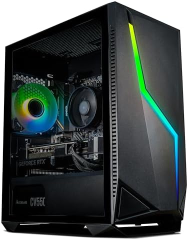 SCAN Argen Gaming PC | NVIDIA GeForce RTX 4060 Graphics Card | 1TB SSD | Intel Core i5 - 12400F CPU | 16GB DDR4 RAM | Windows 11 & Xbox Gamepass Ultimate - Amazing Gadgets Outlet