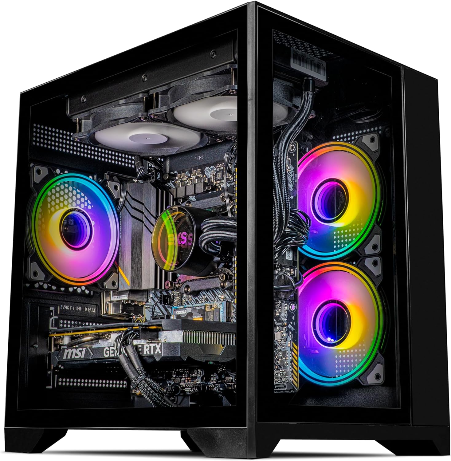 SCAN Aurum Gaming PC | NVIDIA GeForce RTX 4060 Graphics Card | 1TB SSD | Intel Core i5 - 12400F CPU | 16GB DDR4 RAM | Windows 11 & Xbox Gamepass Ultimate - Amazing Gadgets Outlet