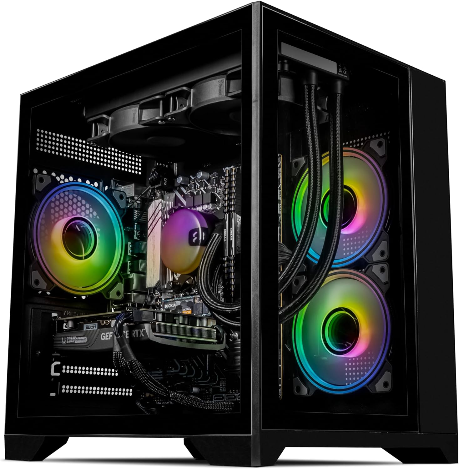 SCAN Aurum Gaming PC | NVIDIA GeForce RTX 4060 Graphics Card | 1TB SSD | Intel Core i5 - 12400F CPU | 16GB DDR4 RAM | Windows 11 & Xbox Gamepass Ultimate - Amazing Gadgets Outlet