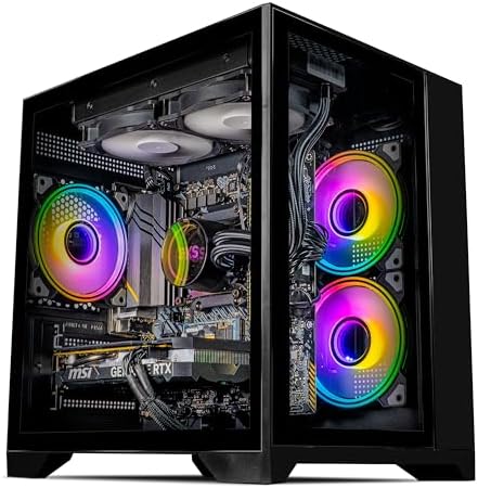 SCAN Aurum Gaming PC | NVIDIA GeForce RTX 4060 Graphics Card | 1TB SSD | Intel Core i5 - 12400F CPU | 16GB DDR4 RAM | Windows 11 & Xbox Gamepass Ultimate - Amazing Gadgets Outlet