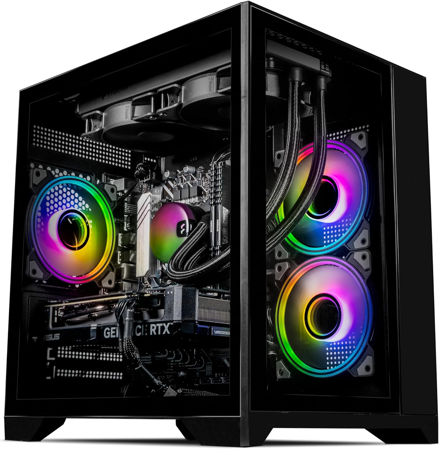 SCAN Aurum Gaming PC | NVIDIA GeForce RTX 4070 SUPER Graphics Card | 1TB SSD | Intel Core i5 - 14400F CPU | 32GB DDR4 RAM | Windows 11 & Xbox Gamepass Ultimate - Amazing Gadgets Outlet