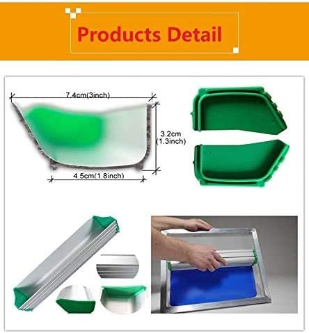 Scoop Coater Emulsion Scoop Coater Scoop Coater Screen Printing Dual Edge Aluminum - 8 In/20.4cm - Amazing Gadgets Outlet