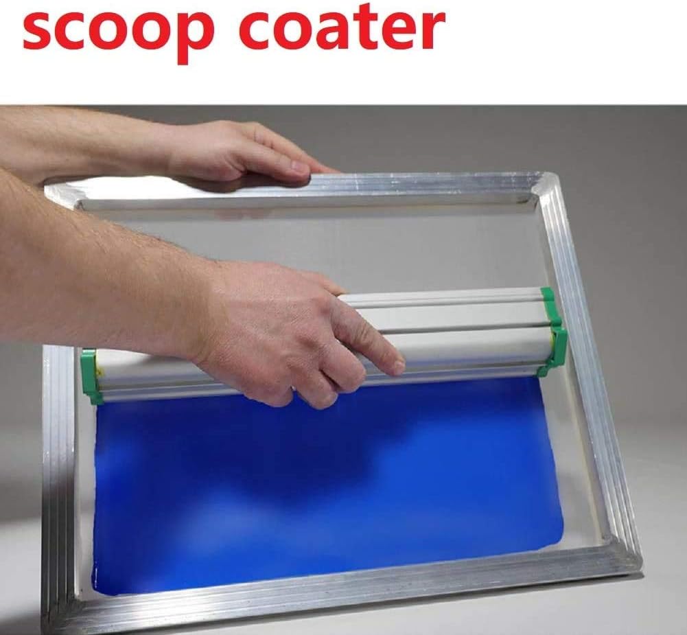 Scoop Coater Emulsion Scoop Coater Scoop Coater Screen Printing Dual Edge Aluminum - 8 In/20.4cm - Amazing Gadgets Outlet